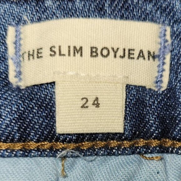 Madewell The Slim Boy Jean Medium Wash 5 Pocket Women's Size 24 - Picture 9 of 13